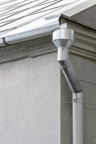 Galvanized Gutter Installation in Kenosha