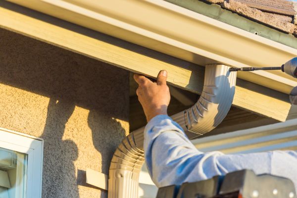 Aluminum Rain Gutter Service in Kenosha